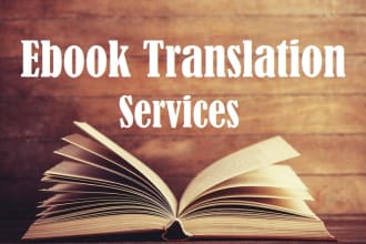 translate your ebook from english or spanish to portuguese