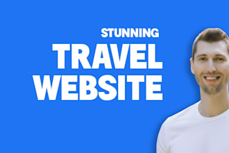 create a travel blog or travel website