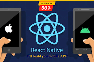 be your expert react native developer now on discount