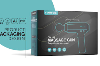 create professional and premium product packaging and label design