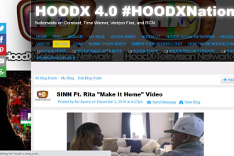 post your music up to 100 hip hop blogs