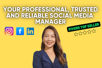 be your professional social media manager