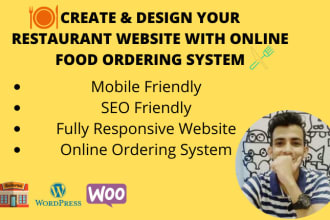 create your restaurant website with online food ordering system using wordpress