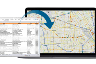 find address with zip code in excel and google sheet