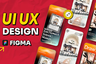 do figma app design, app ui design, mobile app design, ui ux design