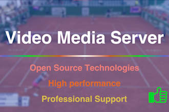 setup live streaming broadcast video on demand media server