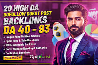 do 20 high da guest post backlink
