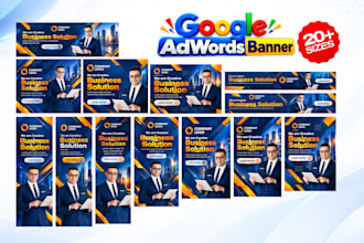 design high converting google ads banners and display ads