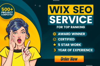 do wix SEO to rank your wix website to the first page