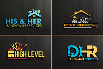 do an outstanding home decor, renovation, and handyman logo