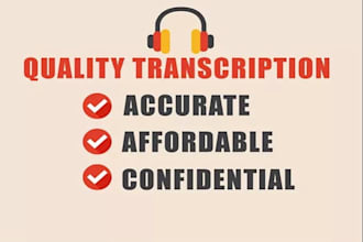 do perfect audio transcription manually for meetings interviews