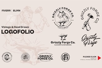 make hand drawn style for logo or illustration design