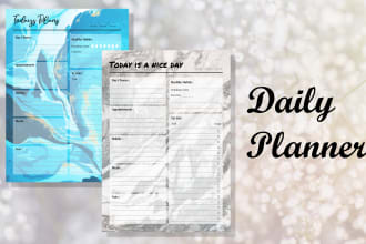 provide custom planners and calendar and journal
