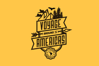 design a cool vintage hipster or retro logo