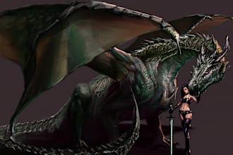 design character concept art and character illustration