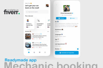 develop a roadside assistant app for towing, mechanic, unlock