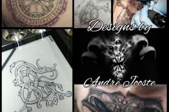 Top 5!  design your next realistic tattoo