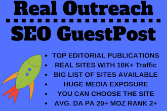 do editorial guest post with real outreach