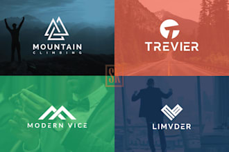 design creative flat design minimalist logo