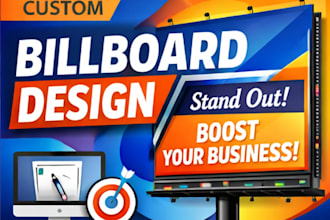 design custom billboard, shopfront, and event banner design