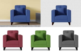 do color correction or color replacement service awesome