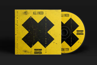 design unique album or single cover art