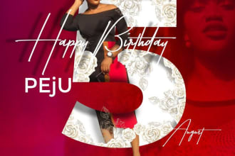 design christian  birthday flyers and church flyer