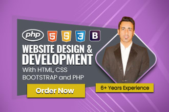 fix HTML CSS js bootstrap design bug mobile responsive issue