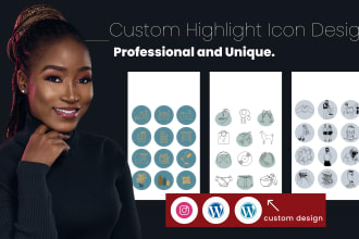 design custom instagram highlight icons