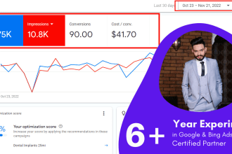 setup, manage and optimize google ads campaign, free audit