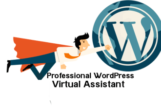 be your wordpress virtual assistant