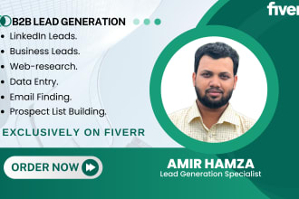 do professional b2b lead generation and business web research