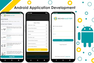 develop a professional android app