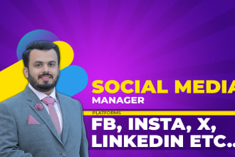 be your social media manager