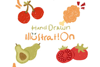 make hand drawn illustration