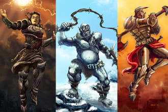 character concept art design