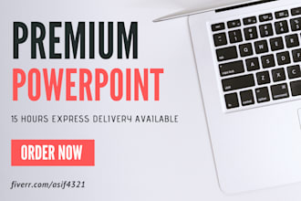 design custom powerpoint presentation for you