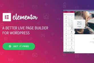 create custom wordpress elementor widget and landing page