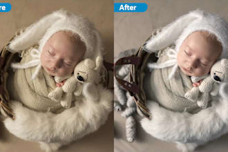do hi quality image retouching