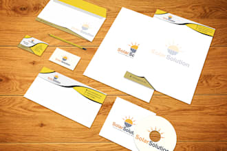 design professional business card and stationary