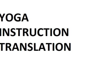 translate your yoga instructions into chinese