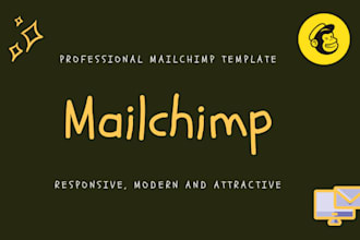 design responsive mailchimp template