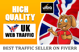 drive targeted real UK traffics to your website
