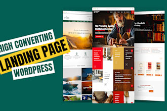 do responsive landing page design with elementor pro