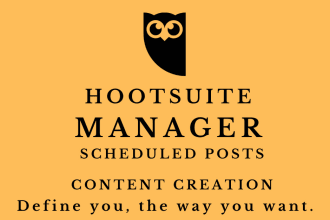 be your hootsuite manager