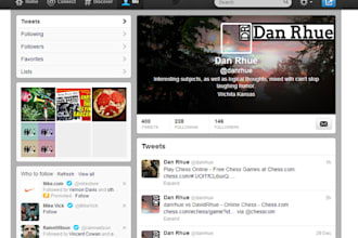 create you a custom TWITTER profile, cover, and background photo package