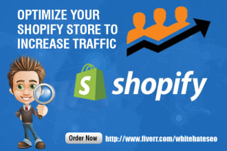 do shopify SEO for traffic and google rankings