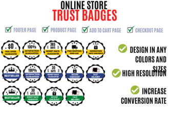 boost your conversion rate by adding trust badge