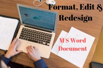 format your word document within 2 hours