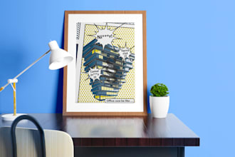 design a great popart work for you